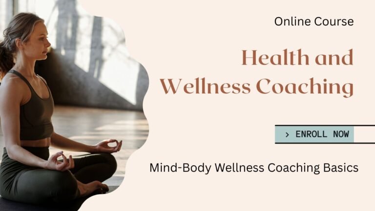 Health and Wellness Coaching